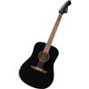 Fender Redondo California Chitarra Acustica per Principianti, Nera