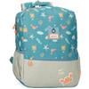 Enso Mr Crab Zaino da Passeggiata Blu 25x32x12 cm Poliestere by Joumma Bags, blu, Zaino da passeggiata