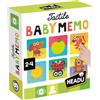 HEADU - Tactile Baby Memo Il Mio Primo Gioco Di Memoria | Gioco Educativo Per Bambini 2-4 Anni, Idea Regalo Compleanno Natale Pasqua, Giochi didattici per Bambini Piccoli, Made In Italy