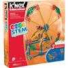 K'Nex Set Da Costruzione Igranaggi Esplorazione STEM, K'NEX Education, Basic Fun, 79318, kit apprendimento con 3 progetti funzionanti, giocattoli per costruzioni per bambini e bambine dagli 8 anni in su