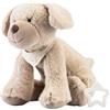 Sterntaler Carillon L Cane Lucky - Carillon Baby in morbido - Peluche lavabile con carillon estraibile - aiuto per addormentarsi, effetto calmante a casa e in viaggio, grigio beige