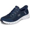 Skechers Tuta da Donna Glide Step Hands Free Slip-ins Sneaker, Blu Navy, 38 EU, Blu Mare, 38 EU