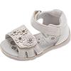 Chicco Sandali con Doppio Strappo Bianco, Confortevoli, Leggeri, Flessibili E Traspiranti, Bambine e Ragazze