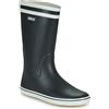 Aigle Malouine 2, Stivali in Gomma, Donna, Blu Navy Bianco, 38 EU