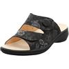 Think! Ciabatte Donna Camilla in Pelle abbronzata Senza Cromo 3-000671Pantolette, Nero Kombi 0060, 39 EU