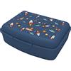 NERTHUS FIH 1187 lunch box bambino spazio scatola pranzo leggera riutilizzabile facile pulizia ideale per la scuola