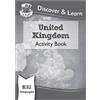 CGP Books KS2 Geography Discover & Learn: United Kingdom Activity Bo (Tascabile)