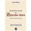 Jean Delart Traduction annotée du Splendor Solis (Tascabile)