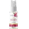 Wooden Spoon Acqua di Rosa Bio Rose Damascena - Idrolato 100% Biologico, Lenitivo & Rinfrescante, Tonico Naturale, Nebbia Viso & Corpo, Certificato COSMOS - 50ml