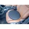 AUTO-STYLE Comfortline - Cuscino rotante, diametro: 39 cm, colore: Nero