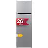 Amica DT 377 100 E frigorifero congelatore 261 L/ 144 cm/sbrinamento automatico frigorifero (argento) [classe energetica E]