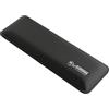 Glorious GWR-75 Compact Keyboard Wrist Rest - Black | Doppia Cucitura Anti Logoramento, Base In Gomma Antiscivolo, Superficie In Tessuto Liscio, Schiuma Interna, Grande Comfort