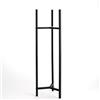 VINTHERA Arcoroc Moa Supporto vaso in acciaio 24 x 80,5 cm nero
