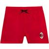 A.C. Milan Costume da Bagno con Logo, Summer Collection, Prodotto Ufficiale, Bambino, Rosso, 14 Anni