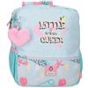 Enso Little Urban Queen Zaino prescolare Adattabile a carrello Blu 25x32x12 cm Poliestere, blu, 25x32x12 cms, Zaino da passeggiata