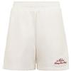 A.C. Milan Pantaloncini con Ricamo, Logo, Prodotto Ufficiale, Donna, Adulto, Bianco, XXL