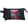 Marvel Enso Joumma Marvel Spiderman Attack Astuccio Triplo Nero 22x12x5 cm Poliestere, Spiderman Attack, Astuccio triplo