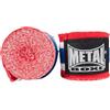 METAL BOXE - Fascia per le mani per allenamento di boxe, 4 m, rosso/bianco/blu