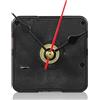 SILENRADAWN Meccanismo Orologio al Quarzo a Batteria, Set 1 Pezzo Lancette | Ricambio Silenzioso ad Alta Precisione, Filetto 6mm e Albero 13mm, per Quadranti 4-4, 7 Pollici