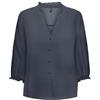 ONLY Onlnova Life Vis 3/4 Rina Top, Ombre Blu, M Donna