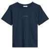 Marc O'Polo Marc OߴPolo Denim Donna T-shirt in cotone bio regular fit, Blu (Navy Teal), L