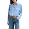 Lee - Camicia Donna - vestibilità Regular - all Purpose Shirt - Bianco Brillante