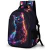 WECECE Zaino Scolastico Cat Studenti 11-14 Anni Zaino per Computer Animal Kitten Alunni Classe 6-8 Borsa Scolastica Resistente Impermeabile Outdoor Scuola School Bag