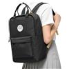 HYC00 Zaino Scuola Media,Piccolo Zaino Scuola Superiore per Ragazzo Ragazza | Zaini Scuola Impermeabile Zainetto Università Leggero Zaini Scolastici Antifurto Zaino Porta PC 14 Pollici School Bag,E-Nero