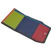 myledershop Piccolo portafoglio da donna in pelle di nappa bovina con protezione RFID e NFC, multicolore, multicolore, taglia unica, Moderno