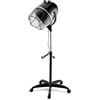 DREAMADE Casco Asciugacapelli Professionale in Piedi con Cappuccio Portatile Altezza Regolabile per Barbiere Salone Parrucchiere 1050 W, Temperatura 40-75 °C, Timer 0-60 Minuti, Altezza 125-160 cm