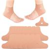 MOTIBACK 20 nastri kinesiologici pretagliati per caviglie, elastici, delicati sulla pelle, impermeabili, resistenti al sudore, per sport e riabilitazione (colore pelle)