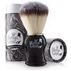 Sir Marlon Grant Set Da Barba Uomo Vegano Al 100% - Pennello Da Barba Di Qualità Premium - Con Scatola Da Viaggio - Perfetto Come Idea Regalo - Completo Di Spazzola
