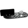 Générique Tappetino antiscivolo per auto, organizer universale per cruscotto, supporto per telefono con numero di parcheggio, tappetino antiscivolo rotante, per auto, camion, SU