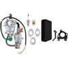 BildeeMait per GPL Gas Naturale Conversione Carburatore Kit per 5000W-10000W Generatori Adatto per Champion 100155 per Predator 6500 per Honda per gx340 Motore