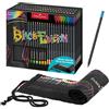FABER-CASTELL - Set di matite colorate Black Edition da 72 pezzi | Inclusi colori metallizzati e neon per carte chiare e scure, matite da disegno resistenti alla rottura ed ergonomiche