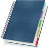Yarotm Quaderno a Spirale A5 - Blu Reale Quaderni a Righe - 240 Pagine Taccuino Appunti A5-100GSM Block Notes A5 14x21cm - Copertina Rigida Blocco Note - Diario di Viaggio Notebook