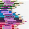 Colorfamily Etichette adesive personalizzate con nome per matite, penne, libri quaderni, scuola, asilo, elementari. Set da 100 pezzi, dimensioni 4,6 x 0,8 cm