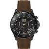 Ice-Watch - ICE chrono Black brown - Orologio nero da Uomocon Cinturino in silicone - Chrono - 020625 (Large)