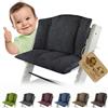 ninna-nanna by Bambiniwelt Rivestimento di ricambio per cuscino compatibile con Stokke Tripp Trapp | Set di cuscini riduttore per sedile, mod. 1 pezzo