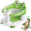 ITMNMNL Seggiolino Doccia Bimbo,Bambino Seggiolino da Bagno,Seggiolino Vasca da Bagno Bambino,Seggiolino da Bagno con 4 Ventose,per Bambini a Partire da 6 Mesi per Doccia o Vasca da Bagno - Verde