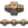 Note D'Espresso Qualità Oro, Capsule in alluminio Compatibili con Sistema NESPRESSO®*, 100 Caps (Confezione da 4)
