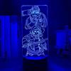 KJsdaADSA Luce notturna a LED 3D per bambini, Anime Fire Force per arredamento camera da letto Regalo Luce notturna colorata Manga Lamp Fire Force-Remote Control