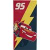 Jay Franco Telo Mare per Bambini Disney Cars 100% Cotone - 71 x 147 cm Asciugamano Super Morbido, Piscina e Viaggio, Prodotto con Licenza Ufficiale, Multicolore