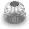 LUUK Studio Lanterna Solare, IP65, Lampada da Tavolo Senza Fili, Grigio, M | Luce d'atmosfera Dimmerabile per Giardino e Balcone: Energia Solare, Ricaricabile via USB-C, per uso Interno ed Esterno