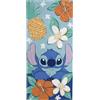 Jay Franco Kids Disney Lilo & Stitch Telo Mare in Cotone 100% - 71 x 147 cm Asciugamano Super Morbido, Piscina e Viaggio, Prodotto con Licenza Ufficiale, Verde Acqua