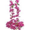 FAICOIA 2 pezzi bouganville artificiali da appendere, piante per esterni, in finta seta, fucsia, ghirlanda di fiori artificiali, resistente ai raggi UV, fiori finti per fioriere, centrotavola