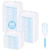 Nicemiya 60 calamite antipolvere per Swiffer, confezione di ricarica (blu) | Efficace rimozione della polvere, contro i peli di animali, contro lo sporco, inodore, confezione grande per tutta la casa