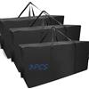ROEOWENE 3pcs 300L Grandi Borse Trasloco per Vestiti Borsa Stoccaggio Borsa | Cuscini Da Giardino Xxl Borsone Grande Portaoggetti Sacchi Contenitori Piumoni,trapunte,118x55x46