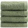 NELLA BIAGINI Lavette Bagno 30x30 cm, Set Asciugamani Bagno, Set da 4, 100% Spugna di Puro, Cotone, 420 gr/mq, Morbide, Assorbenti, Pratiche, Resistenti, Tinta Unita. Modello: Minerva