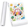 Staranry Rotolo di Carta da Disegno Bianca 44 cm x 20 m, 70 g/m² | Rotolo Carta Disegno Bambini, Rotolo di Carta Artistica da Disegno per Bambini, Cavalletto, Pittura, Disegno e Artigianato